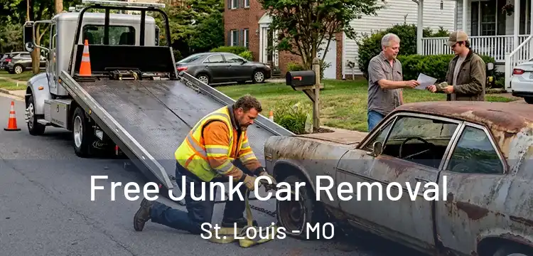  Free Junk Car Removal St. Louis - MO