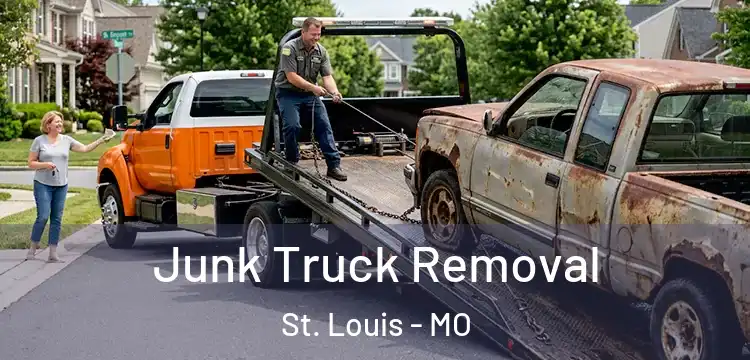  Junk Truck Removal St. Louis - MO